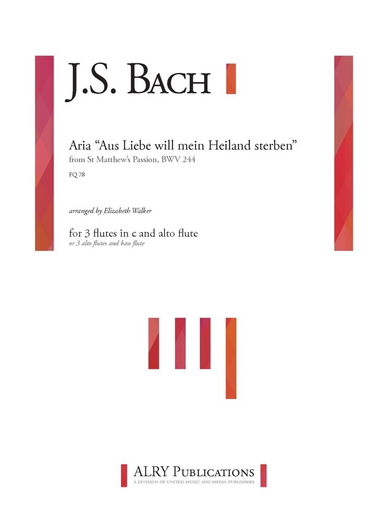 Aus Liebe will mein Heiland sterben